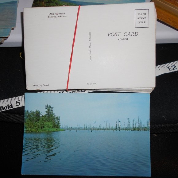 13 vintage Arkansas Postcards real photos NOS - Picture 8 of 8